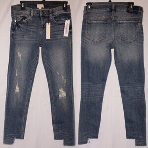 NWT ID:23 Mid Rise Distressed Skinny Jeans Size 25